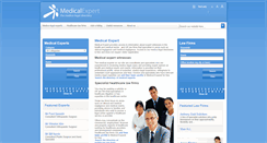 Desktop Screenshot of medicalexpert.build.eibs.co.uk